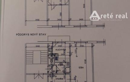 Areté real-Predaj slnečného 3 izb.bytu po kompletnej rekonštrukcii s loggiou, murovanou pivnicou, miesto plné zelene v Senci.