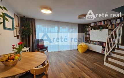 ARETÉ REAL- PRENÁJOM  KRÁSNEHO,KOMPLETNE ZARIADENÉHO 4 IZB.DOMU  V NOVOSTAVBE, 2 PARKOVACIE STÁTIA-VINOSADY