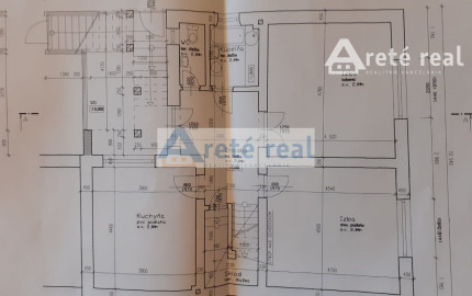Areté real - Zľava! Predaj dvojgeneračného rodinného domu vhodného aj na podnikanie spojeného s bývaním v strategickej lokalite s prístupom priamo z hlavnej cesty v obci Viničné,