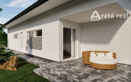 Areté real - Predaj výborne dispozične riešeného 4-izbového  rodinného domu  v dobrej a tichej lokalite v Šenkviciach