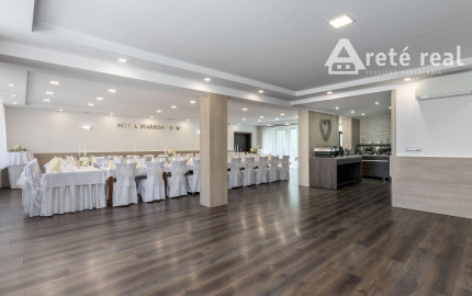 ARETÉ REAL – PREDAJ "HOTELA VINÁRSKY DOM“ S KOMPLETNÝM ZARIADENÍM PEZINOK CENTRUM