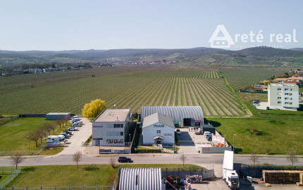 ARETÉ REAL – PREDAJ OBCHODNÉHO AREÁLU SO SKLADOVOU HALOU, BUDOVOU OBCHODU A SLUŽIEB A VONKAJŠÍM SKLADOM