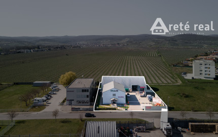 ARETÉ REAL – PREDAJ OBCHODNÉHO AREÁLU SO SKLADOVOU HALOU, BUDOVOU OBCHODU A SLUŽIEB A VONKAJŠÍM SKLADOM