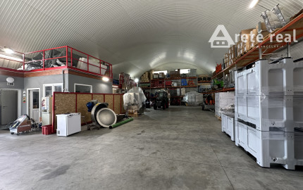 ARETÉ REAL – PREDAJ OBCHODNÉHO AREÁLU SO SKLADOVOU HALOU, BUDOVOU OBCHODU A SLUŽIEB A VONKAJŠÍM SKLADOM