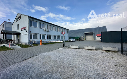 ARETÉ REAL – PREDAJ OBCHODNÉHO AREÁLU SO SKLADOVOU HALOU, BUDOVOU OBCHODU A SLUŽIEB A VONKAJŠÍM SKLADOM