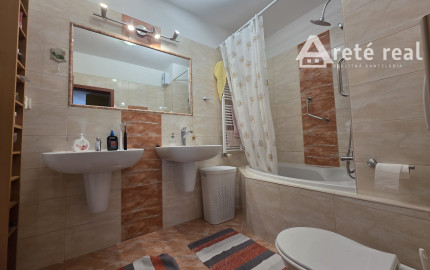 Areté real - Rezervovane,  Prenájom veľmi pekného, priestranného 3-izbového bytu s loggiou a 2 francúzskymi balkónmi, ul. dona Sandtnera, Pezinok