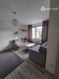 ARETÉ REAL-Ponúkame na predaj tehlový 2 izbový byt po rekonštrukcii, slnečný s loggiou, murovanou pivnicou v dedinke Šenkvice