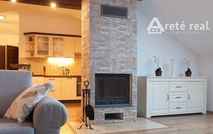 Areté real - Predaj nadštandardného apartmánu LUX s krbom a garážovým státím v rezorte Hrabovo, Ružomberok
