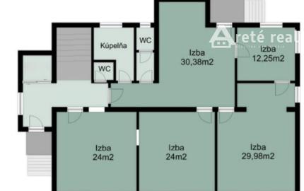 Areté real - Prenájom priestorov v centre Pezinka – vhodné na administratívu, služby alebo bývanie spojené s podnikaním