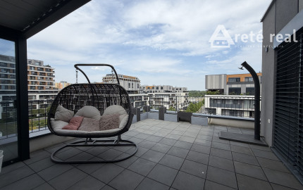 ARETÉ REAL – BYT S PRIESTRANNOU TERASOU A BALKÓNOM, SLNEČNICE