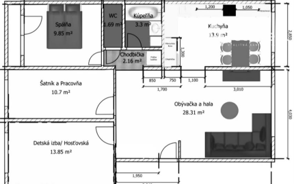ARETÉ REAL – ŠTÝLOVÝ BYT S LOGGIOU, BRATISLAVA V, ŠVABINSKÉHO