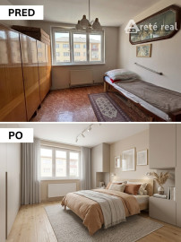 Areté Real - Predaj 2-izbového bytu s veľkorysou výmerou, balkónom a murovanou pivnicou