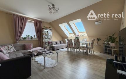 ARETÉ REAL – PREDAj VEĽKOMETRÁŽNEHO 68m2 BYTU S BALKÓNOM, PEZINOK, MUŠKÁTOVÁ