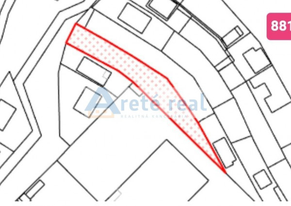 Areté real - Predaj pozemku na stavbu rodinného domu v tichej ulici v obci Horné Orešany