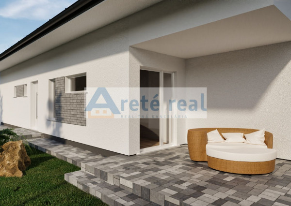 Areté real - Predaj výborne dispozične riešeného 4-izbového rodinného domu v dobrej a tichej lokalite v Šenkviciach