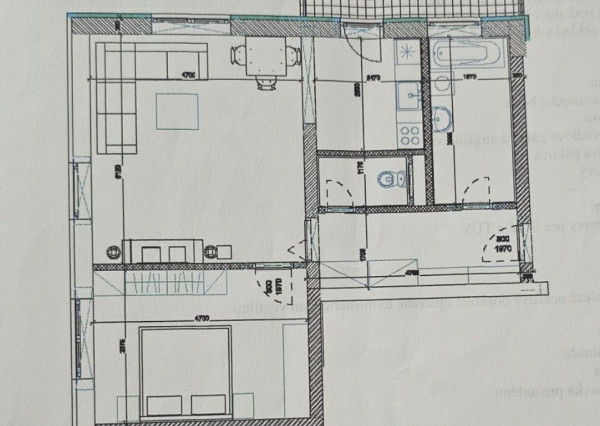 Areté real - Predaj veľmi pekného, priestranného 2-izbového tehlového bytu so zaskleným balkónom s pekným výhľadom v novostavbe na ul. Muškátová v Pezinku