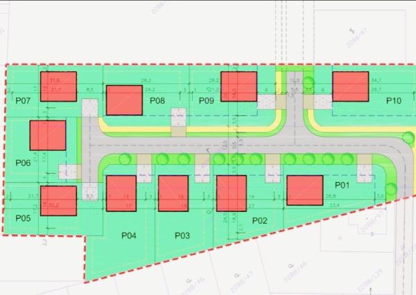 Areté real - Predaj pozemkov na výstavbu rodinných domov v obci Križovany nad Dudváhom