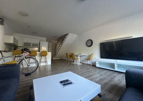 ARETÉ REAL – PRENÁJOM ZARIADENÉHO BYTU SO ZARIADENOU ZÁHRADOU A BAZÉNOM, PARKOVANÍM, PEZINOK, ŠTEBERLOVA