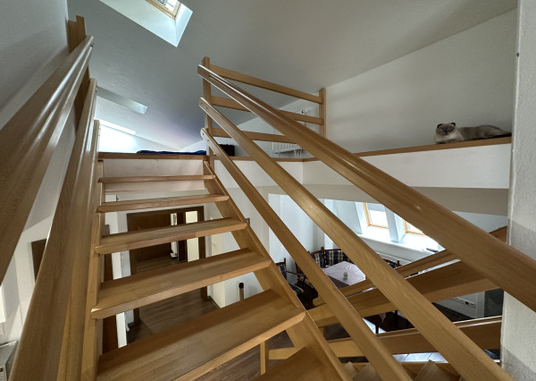 ARETÉ REAL – PREDAJ 4-IZBOVÉHO MEZONETOVÉHO BYTU S PARKOVANÍM, ZÁHRADKOU V CENTRE MESTA, PEZINOK, HOLUBYHO