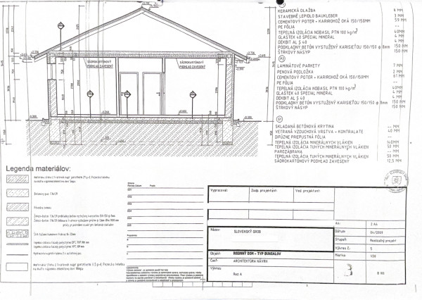 Plne zariadený bungalov s nádherným výhľadom na Karpaty