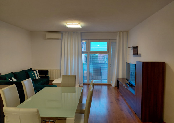 Areté real-prenájom slnečného 2 iz. bytu s balkónom, komorou, parkovacím státím, Slovenský Grob