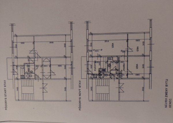 ARETE REAL-PREDAJ 3 IZBOVÉHO BYTU V SENCI, SLNEČNÝ, PRIESTRANNÝ, REKONŠTRUKCIA