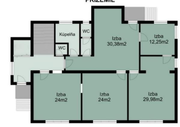 Areté real - Prenájom priestorov v centre Pezinka – vhodné na administratívu, služby alebo bývanie spojené s podnikaním