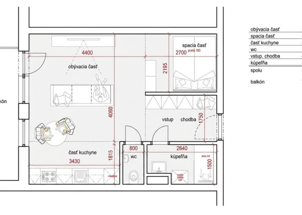 ARETÉ REAL- PONÚKAME NA PREDAJ SLNEČNÝ 1 IZB.BYT S BALKÓNOM, PARKOVACÍM STÁTÍM, V MALEBNEJ DEDINKE SLOVENSKÝ GROB