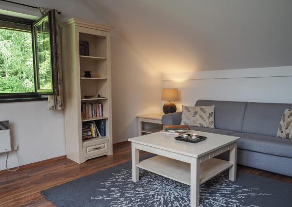 Areté real - Predaj nadštandardného apartmánu LUX s krbom a garážovým státím v rezorte Hrabovo, Ružomberok