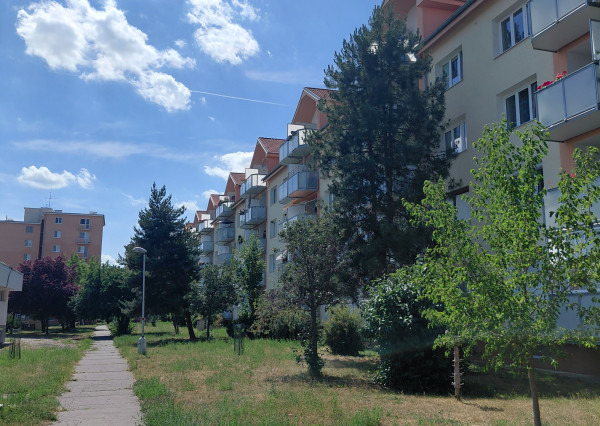 ARETÉ REAL- PREDAJ 4 IZBOVÉHO TEHLOVÉHO BYTU V PEZINKU, NA SKOK CENTRUM, TERASA, MUROVANÁ PIVNICA