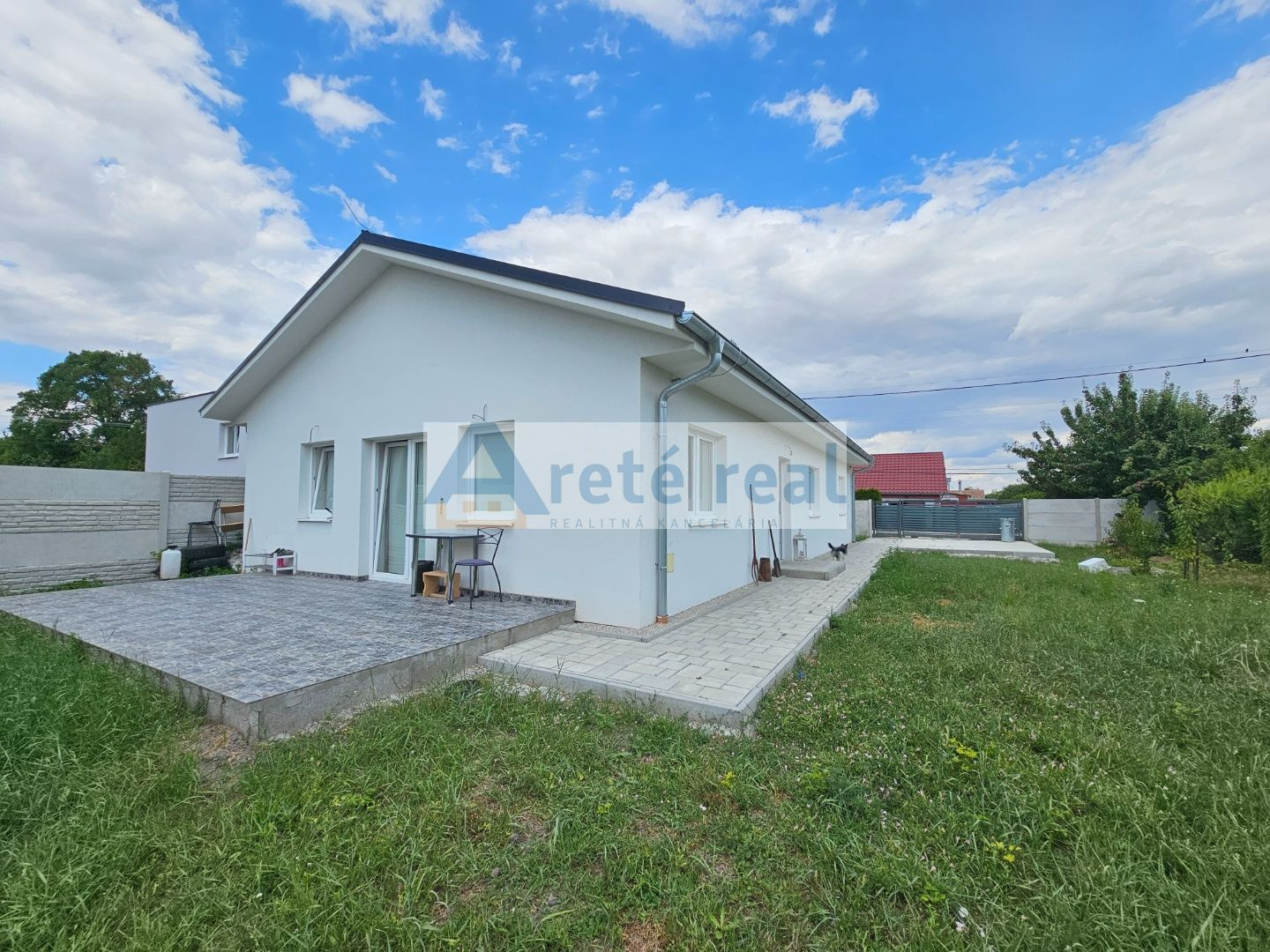 Areté real - Predaj novostavby 4- izbového tehlového rodinného domu v obci Blahová