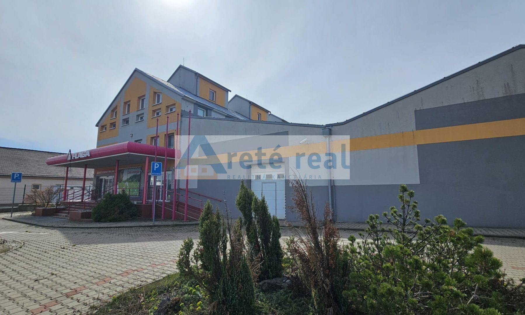 Areté real - Prenájom prevádzkových priestorov s parkovacím miestom vo výborne dostupnej lokalite v Pezinku, Šenkvická cesta, GAS CENTRUM