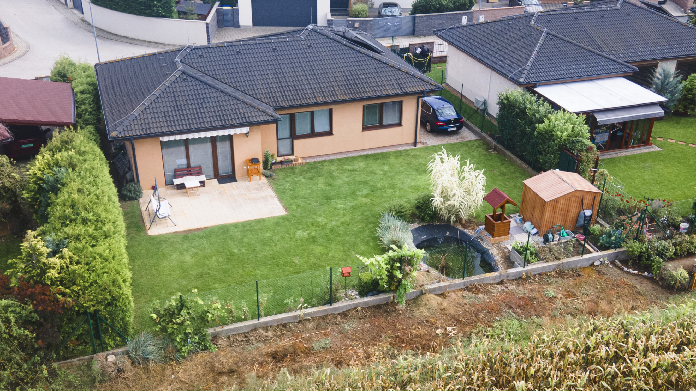 Plne zariadený bungalov s nádherným výhľadom na Karpaty