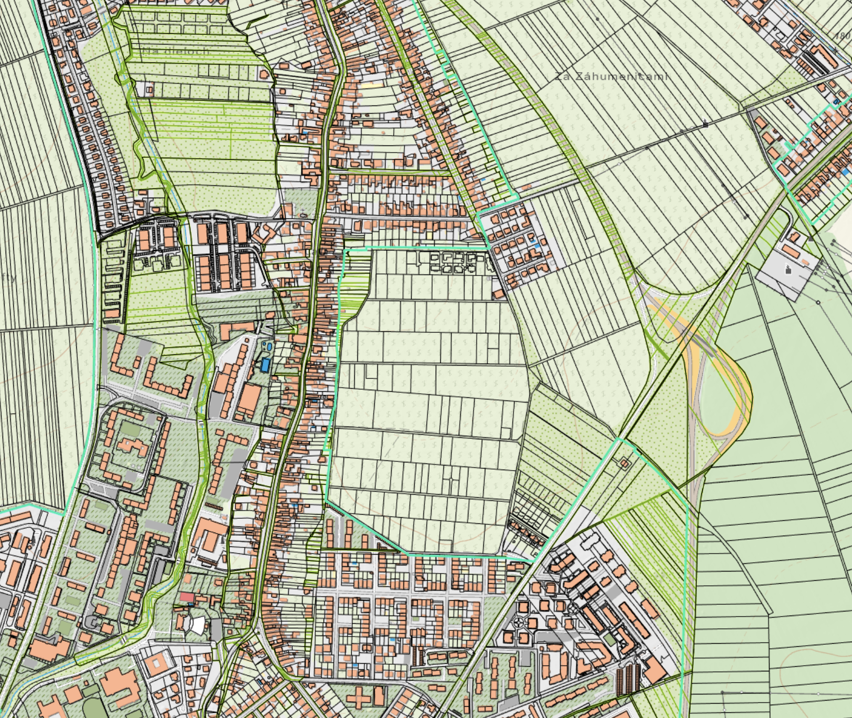 arete.sk - PREDAJ 110 m2 STAVEBNÉHO POZEMKU, PEZINOK, ZÁHUMENICE